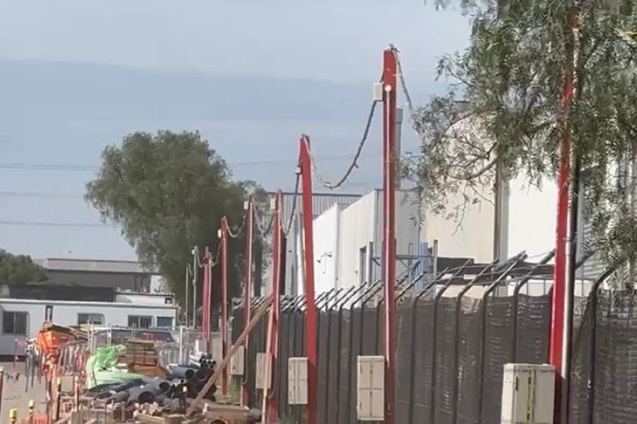 Three Phase Power Pole